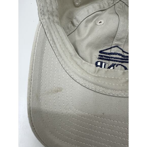 Legacy Unisex Baseball Hat Tan ACNB Blue Embroidered Logo Adjustable - Picture 8 of 11